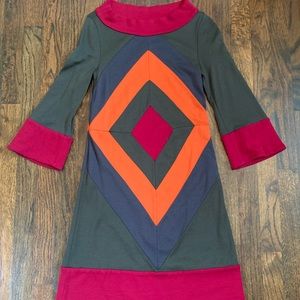 DVF wool dress, Size 4